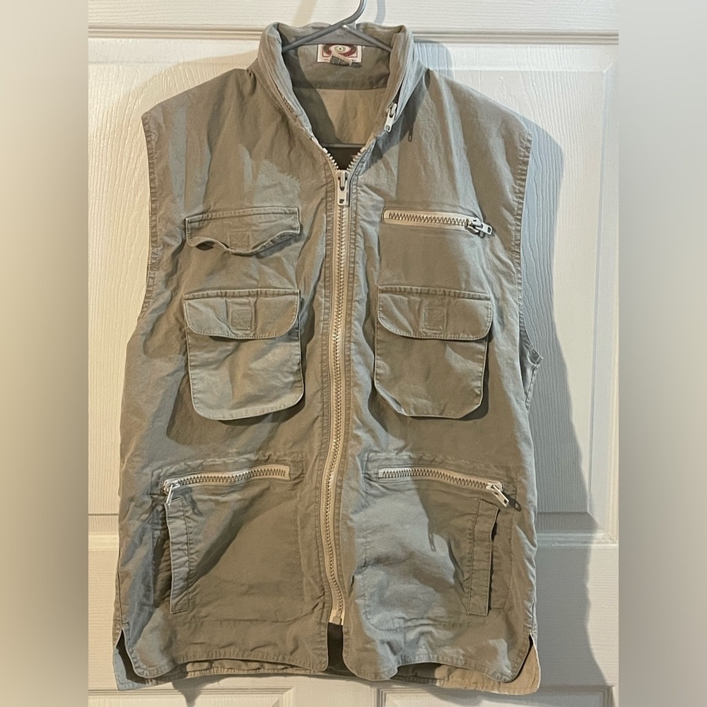Banana Republic Men's Beige Utility Vest